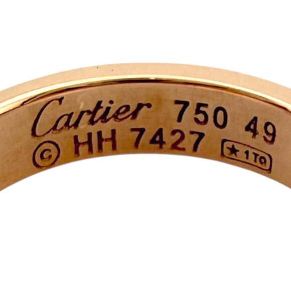 CARTIER Authentic 18k Gold Love Ring - Picture 6 of 6